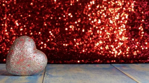 Heart and gift Stock Footage 121023348
