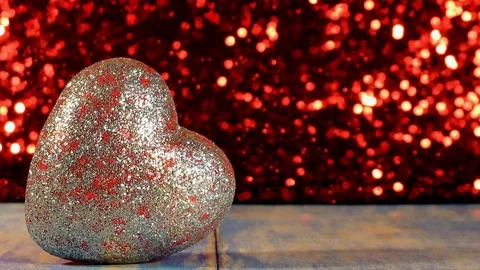 Heart and gift Stock Footage 121023429