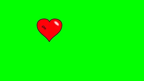 Heart animation cartoon Stock-Footage 233565039