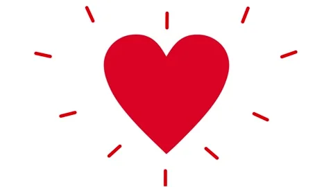 Heart animation Stock Footage 195943521
