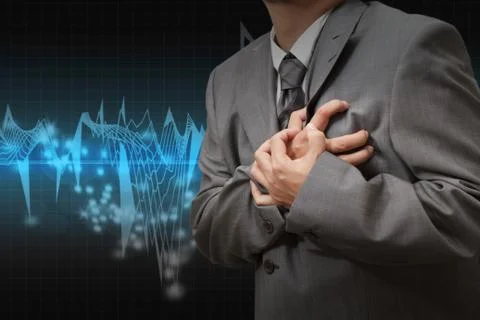 Heart attack 스톡 일러스트