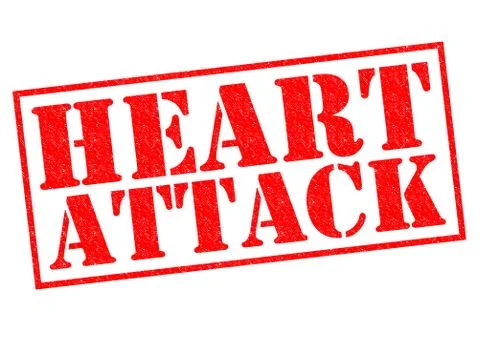 Heart Attack Illustrazione stock