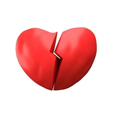Heart Attack on white 3d Illustration Stock Illustration