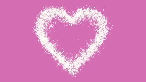 Heart background animation Stock Footage 254432666