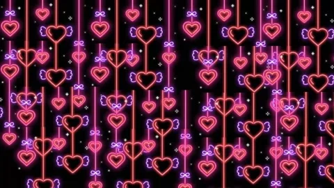 Heart Background Animations Stock Footage 229761072