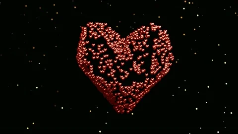 Heart background Stock Footage 168470673