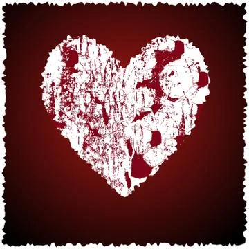 Heart, background Stock Illustration
