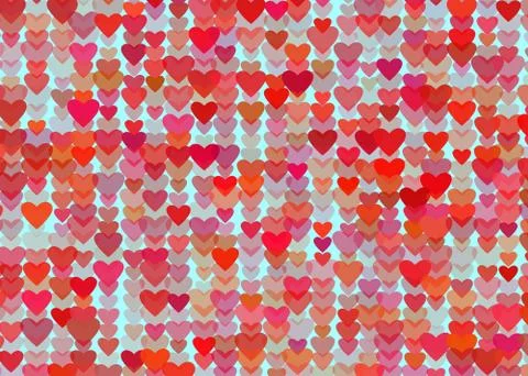 Heart background Stock Illustration