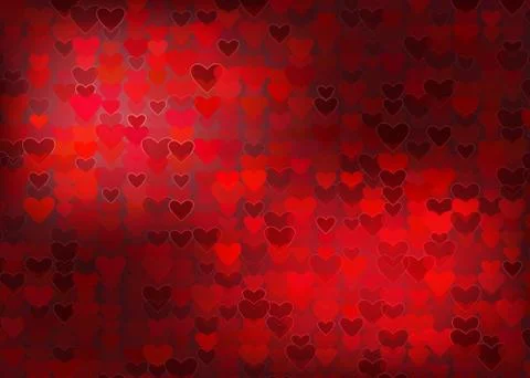 Heart background Stock Illustration