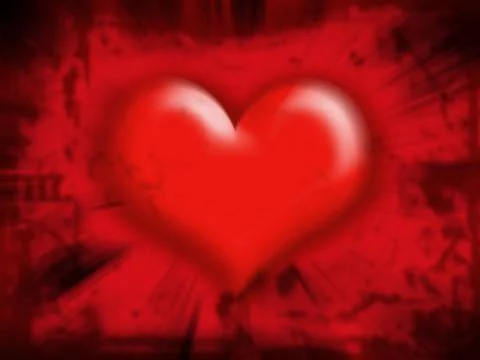 Heart background Stock Illustration