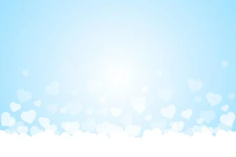 Heart background イラスト素材