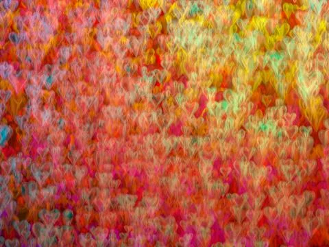 Heart background Stock Illustration