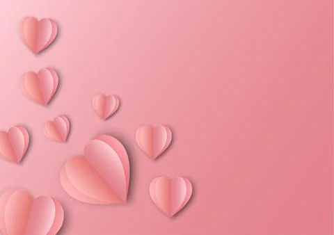 Heart background Stock Illustration