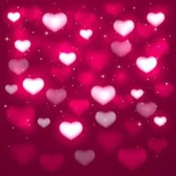 Heart background Stock Illustration