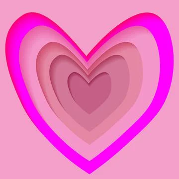 Heart background Stock Illustration