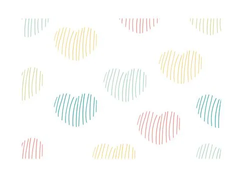 Heart background Stock-Illustration