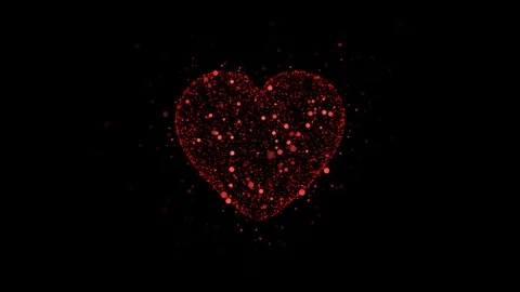 Bạn có yêu những vật dụng lấp lánh không? Hãy xem hình ảnh về tim nhấp nháy đỏ này để cảm nhận sự rực rỡ, lấp lánh của nó nhé!