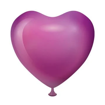 Heart balloon Stock Illustration