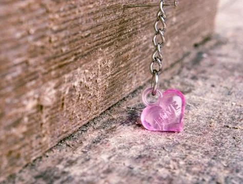 Heart in basket Stock Photos