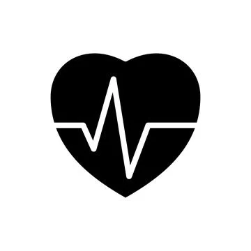 Heart beat icon vector design templates Stock Illustration