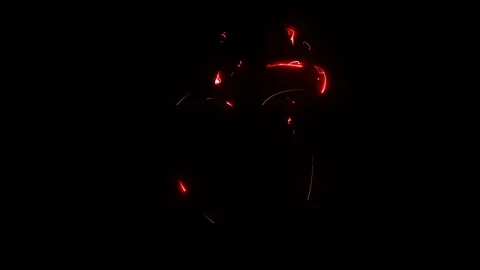 Heart Beat neon icon. Elements of Medecine set. 스톡 동영상 121149293