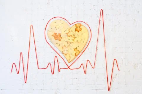 Heart beat Stock Photos