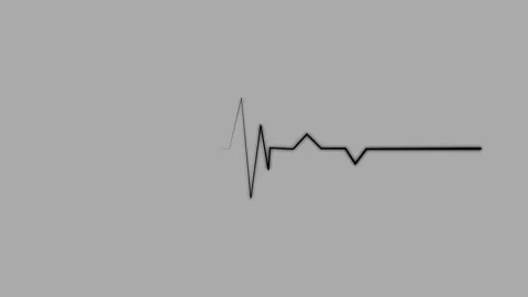 Heart Beat Pulse animated video, medical concept Stockbeeldmateriaal 259560486