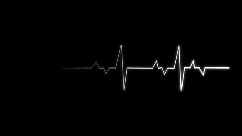 Heart Beat Pulse animated video, medical concept 库存影片 259560490