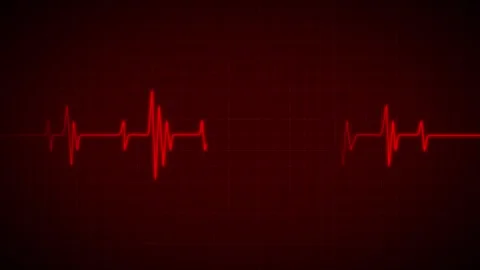 Heart Beat Pulse animated video, medical concept Stock Footage 259615995