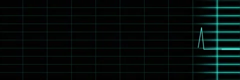 Heart Beat Pulse in Blue.Loop. Stock Footage 170981068