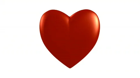 Heart beating loop Stock Footage