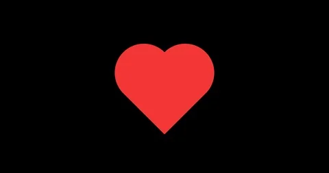 Heart beatsable to loop seamless Stock Footage 112333881