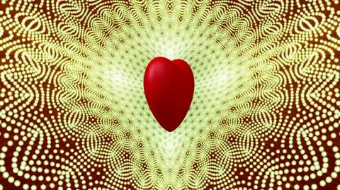 Heart on the beautiful background Stock Footage 20552065