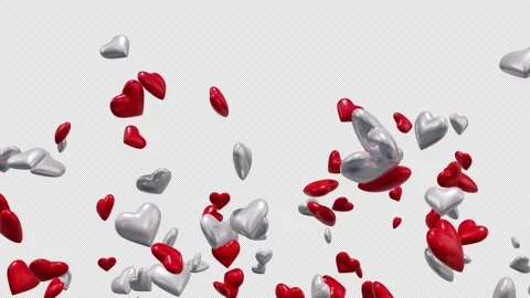 Heart Blowing Up with Alpha Channel Stock Footage 231706802