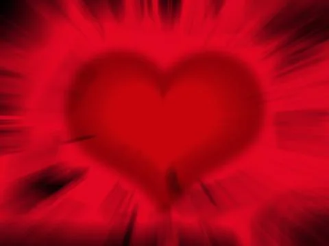 Heart blur Stock Illustration