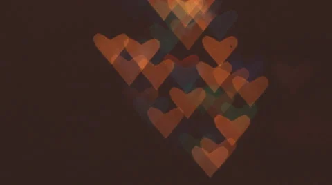 Heart bokeh background Stock Footage 57953127