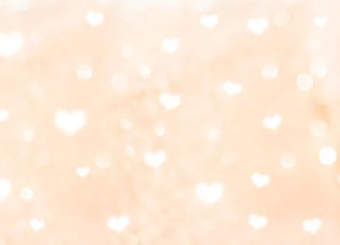 Heart bokeh background Stock Photos