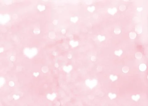 Heart bokeh background Foto stock