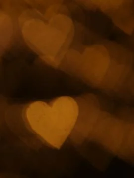 Heart bokeh Stock Photos