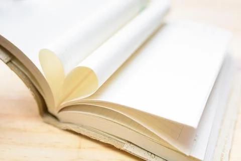 Heart book Stock Photos