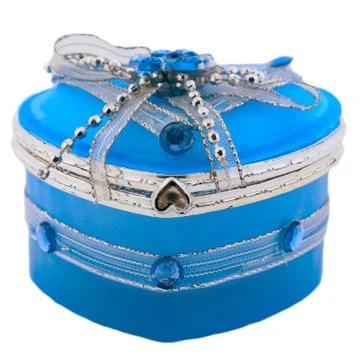 Heart in the box Stock Photos