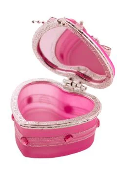 Heart in the box Stock Photos