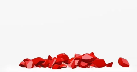 Heart broken for sad concept Stock Footage 219183186