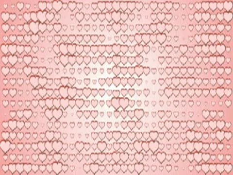 Heart bubbles 1 320x240 Stock Footage 10773916