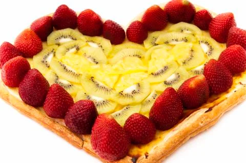 Heart cake 写真素材
