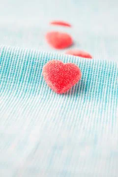 Heart candy Foto stock