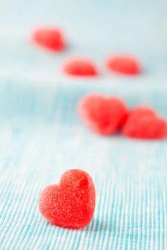 Heart candy Foto stock