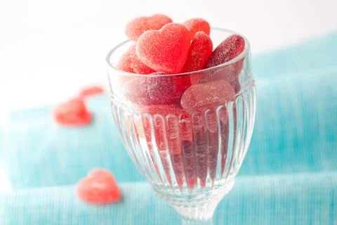Heart candy Foto stock