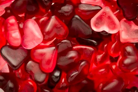 Heart candy wallpaper Stock Photos