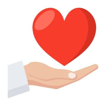 Heart Care Icon Stock Illustration